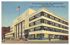 Vintage Minneapolis MN Postcard Minneapolis Star and Tribune Plant Unused Linen picture