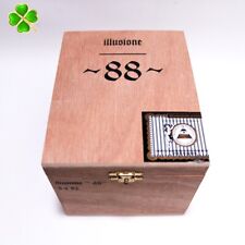 Illusione 88 Robust Empty Wood Cigar Box 5.75
