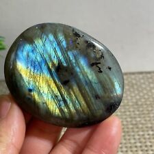 Top Labradorite Crystal Stone Natural Rough Mineral Specimen Healing 55g picture