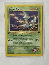 Koga's Zubat Near mint English  83/132  1st edition picture