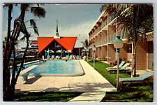 c1960s Howard Johnson Motor Lodge Restaurant St Petersburg FL Vintage Postcard picture