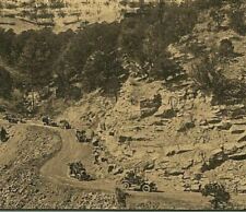c.1910s Dead Man's Canon Canyon, Cars, Auto Road, Colorado Springs, Postcard picture