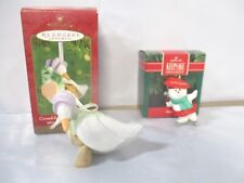 Hallmark 1990 2001 Daughter and Grandchild's First Christmas Ornament Bundle picture
