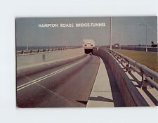 Postcard Hampton Roads Bridge Tunnel Virginia USA picture