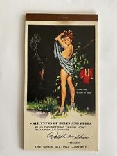 Vintage appointment book  calendar~1951 January~Freeman Elliott~pinup~risque~B&B picture