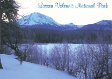 Postcard CA Lassen Volcanic National Park Lassen Peak Cascade Mountain Range picture