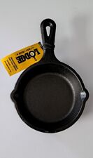 Mini Lodge Cast Iron Skillet 3.5” w/ 2 Pour Spouts Made in USA NEW picture