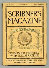 Scribner's Magazine Aug 1891 Vol. 10 #2 VG 4.0 picture