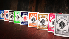 Poker Playing Cards - Bicycle Rider Back - by USPCC - Choice of 11 Colours picture