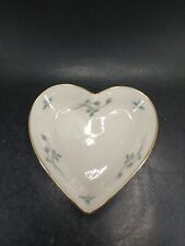 Lenox Heart Shaped Trinket Dish Rose Manor picture