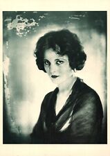 Tallulah Bankhead American Stage Actress 1925 Photo by James Abbe 1983 Postcard picture
