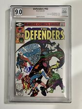(SIGNED STAN LEE) PGX 9.0 1981 #92 THE DEFENDERS MARVEL UNDERGRADED BEAUTIFUL🔥￼ picture
