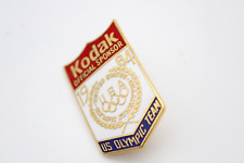 Olympic Games 1984 Committee Pin Kodak Official Sponsor US Olympic Team Lapel picture