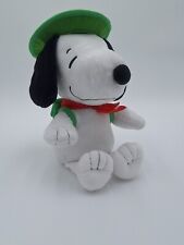 Hallmark Snoopy Hiker Plush Rare 2022 Green Hat Backpack Scarf  New  picture