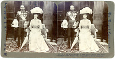 Stereo, T.I.M. King George V and Queen Mary (by royal command) Govt. House Vinta picture