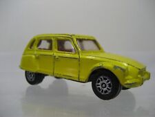 Corgi Juniors Citroen Dyane Yellow Made in Great Britain Vintage French Car picture