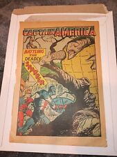 CAPTAIN AMERICA COMICS 23  TIMELY 1943   Single Page Golden Age picture