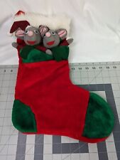 Christmas Stocking Mouse Plush 19 Inch Stuffed Animal Toy picture