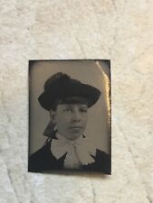 1800s Beautiful African American Woman Tintype Photograph Young  Woman picture