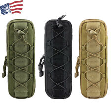 Tactical Molle Folding Knife Cover Pouch Case Belt Loop Nylon Sheath Holster picture