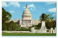 1968 United States Capitol Washington D.C. Vintage picture