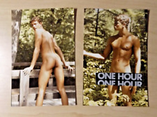 VTg set 2 Cir 1980s Nature Tarzan Male Nude Mature Photo Art Gay Interest 6x4 picture