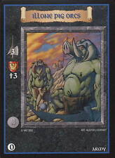 Illone Pig Orcs - Base Set - Warlords CCG picture