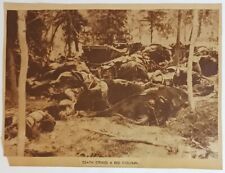 WWII Finns Strike Red Column Men And Horses Military Newspaper Clipping picture