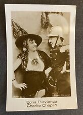 RARE Only 1 on eBay  CHARLIE CHAPLIN: Scarce German MANOLI Tobacco Card (1930) picture