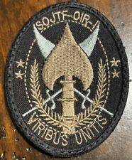 Special Ops Joint Task Force Operation Inherent Resolve 4x3 Patch Black Edge New picture