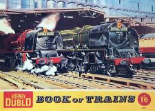 Hornby Dublo Book Of Trains UNP 4x6 Postcard picture