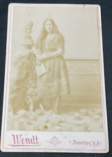 Native American cabinet Card 6 1/2