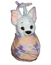 Disney Parks BOLT Baby Plush with Blanket Pouch 10
