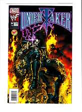 WWF WWE UNDERTAKER #3 CHAOS COMICS WRESTLING REB COVER NEWSTAND WOW  A77 picture