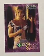 Xena Warrior Princess Season 6 2001 Wet, Wicked & Wild Card WWW5 NM/M picture