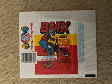 1984 Donruss BMX Bikes Freestyle & Racing Wrapper Only  Ex picture