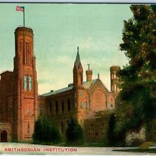 c1910s Washington D.C Smithsonian Institution Building Unposted Litho Photo A222 picture