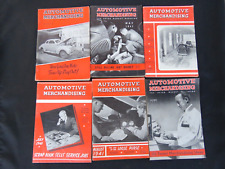 Lot of 6 AUTOMOTIVE MERCHANDISING MAGAZINES 1941 WWII Era AFTER MARKET Rare picture