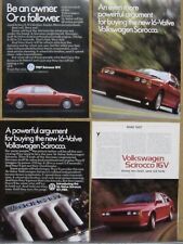 1987 VW Scirocco Ad; road test. picture