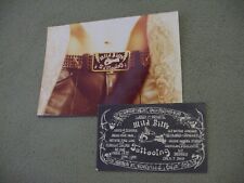 Wild Bill's Tattooing belt buckle original photo print,1979 4th World Convention picture