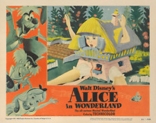 1951 Walt Disney Alice In Wonderland Eat Me Drink Me ☕🍪 picture