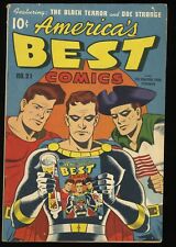 America's Best Comics #21 FN 6.0 Alex Schomburg Infinity Cover  Nedor 1947 picture