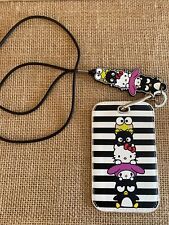 Hello Kitty 40th Anniversary Sanrio Stretchy Lanyard ID Holder Claire’s New picture