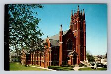 Haverhill MA-Massachusetts, Sacred Heart Church, Antique, Vintage Postcard picture