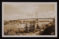 Scarce RPPC of the St. Johns Bridge. Portland, Oregon. C 1930's Sawyers picture