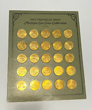 The Franklin Mint Antique Car Coin Collection Series 1 Bronze picture