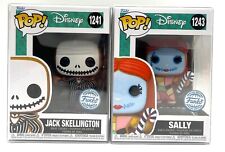 Funko Pop Disney NBC Jack #1241 & Sally #1243 Ginger Bread Special Edition Set picture