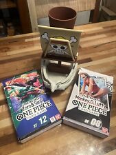 One Piece Trading Cards ST08 and ST12 and Going Merry Boat picture