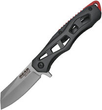 Bear Edge Framelock Black Stainless Folding 440 Stainless Pocket Knife 61123 picture