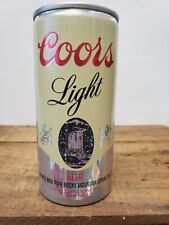 Original 1st Edition Coors Light Alum. Pull Tab Top Beer Can Very Nice Golden CO picture